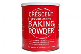 CRESCENT DOUBLE-ACTING BAKING POWDER 2.72KG