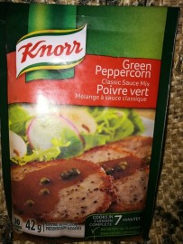 KNORR CLASSIC GREEN PEPPERCORN SAUCE MIX SACHETS 42g