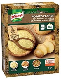 KNORR POTATO FLAKES GLUTEN FREE 4KG