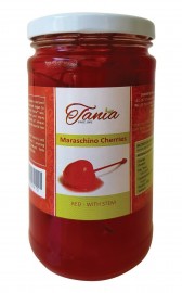 TANIA MARASCHINO CHERRIES 340g