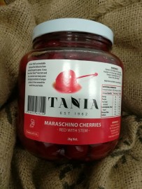 TANIA MARASCHINO CHERRIES 2KG