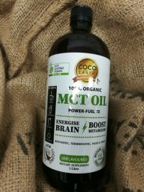 ORGANIC MCT OIL 1L (ENERGY AND METABOLISM