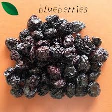 DRIED WHOLE BLUEBERRIES 1KG 